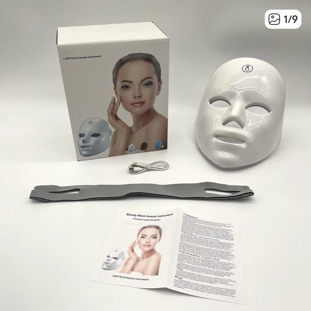 MASK LED R E D L I G H T Therapy